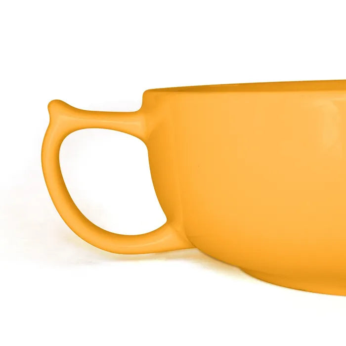 Dignity By Wade Two Handled Bowl - Yellow