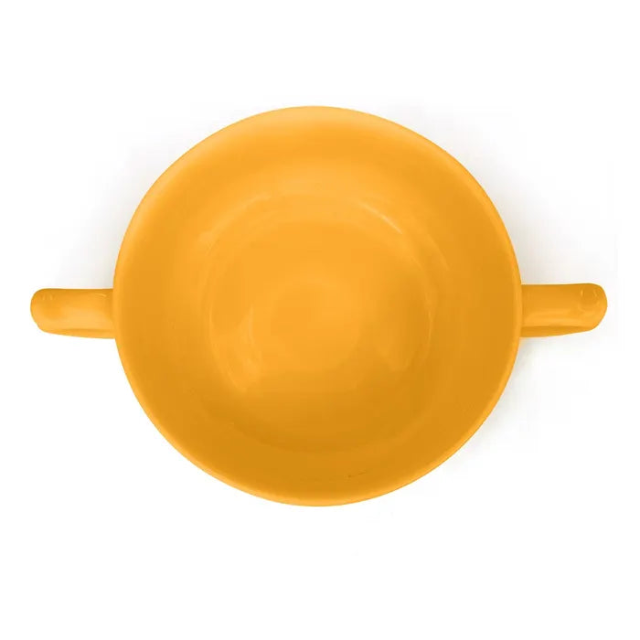 Dignity By Wade Two Handled Bowl - Yellow