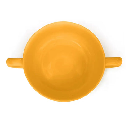 Dignity By Wade Two Handled Bowl - Yellow