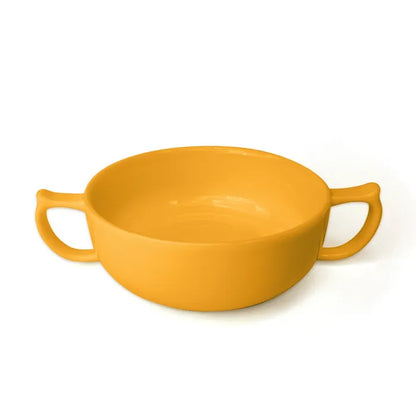 Dignity By Wade Two Handled Bowl - Yellow
