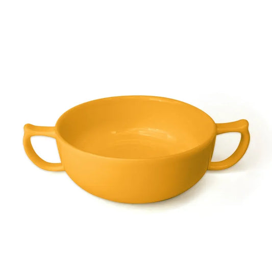 Dignity By Wade Two Handled Bowl - Yellow