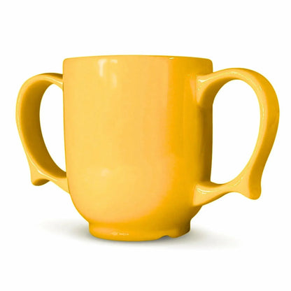 Dignity By Wade Two Handled Mug (250ml) - Yellow