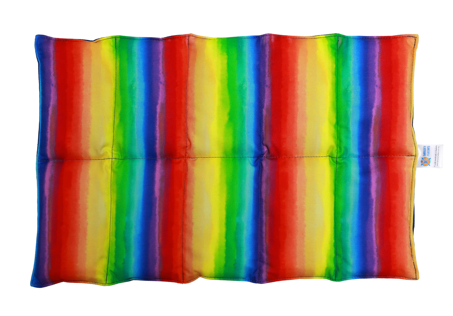 Weighted Lap Blanket- Rainbow