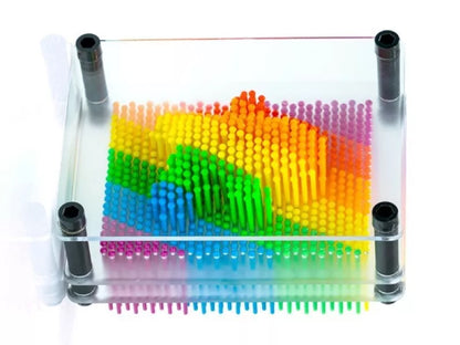 Rainbow Pin Art Sensory Toy