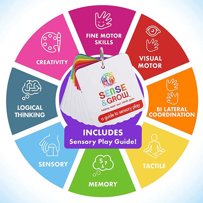 Sense & Grow - Textures Stress Balls - 4 Pack