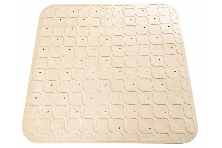 Max Mobility Delta RM2 Square Bath/Shower Mat (Cream)