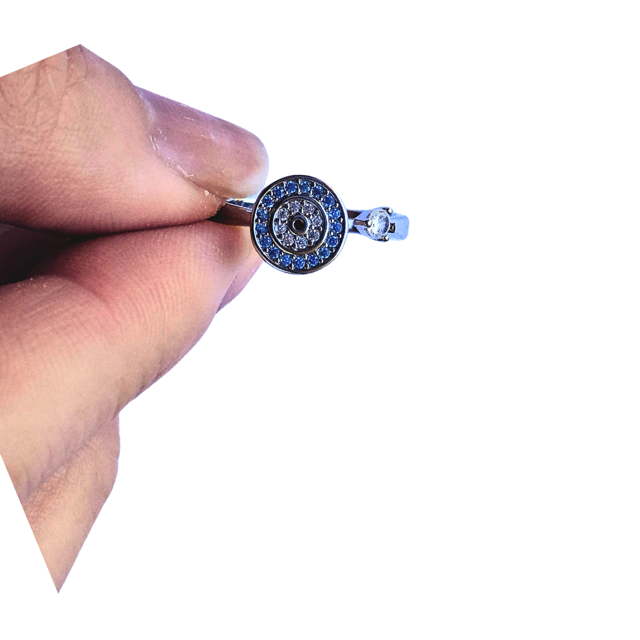 Serenity Spinning Ring Silver