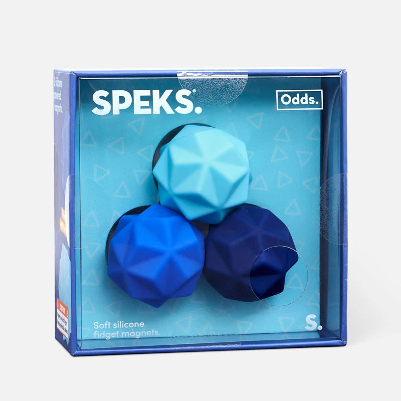 Speks Odds Silicone Magnets- Blue Peaks