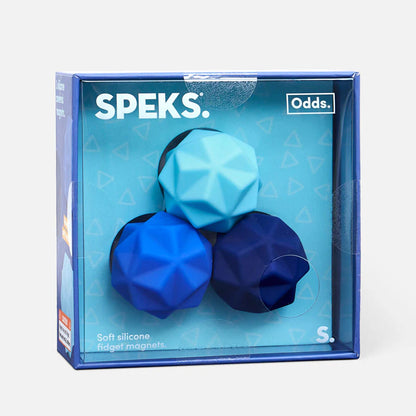 Speks Odds Silicone Magnets- Blue Peaks