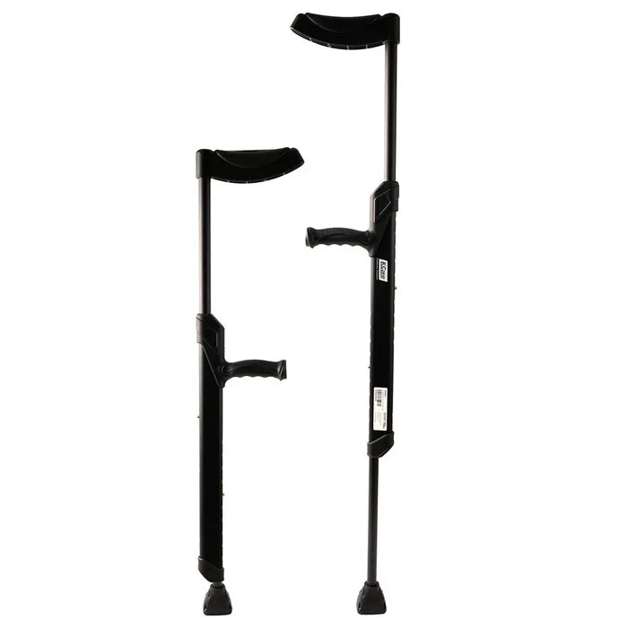 Underarm Crutch All Size - Black